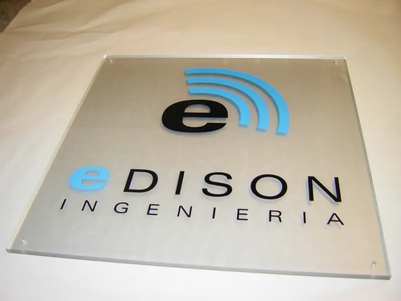 Placas Metacrilato Edison