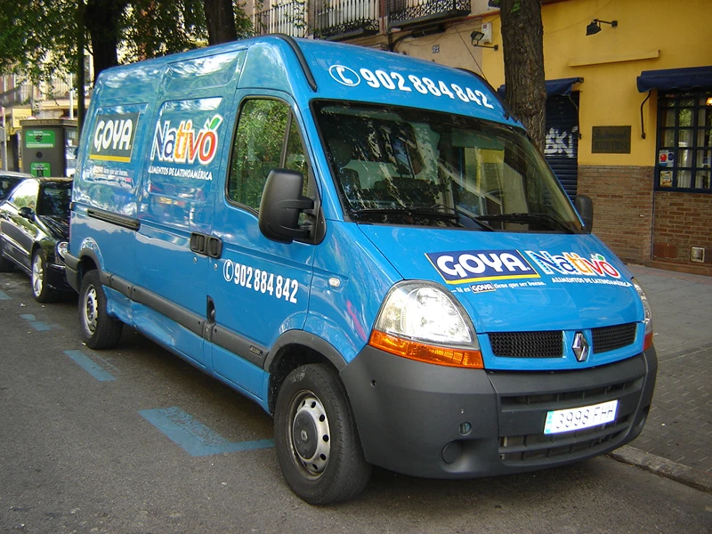 Vehiculo Furgoneta Goya